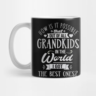 I Got The Best Grandkids In The World Mug